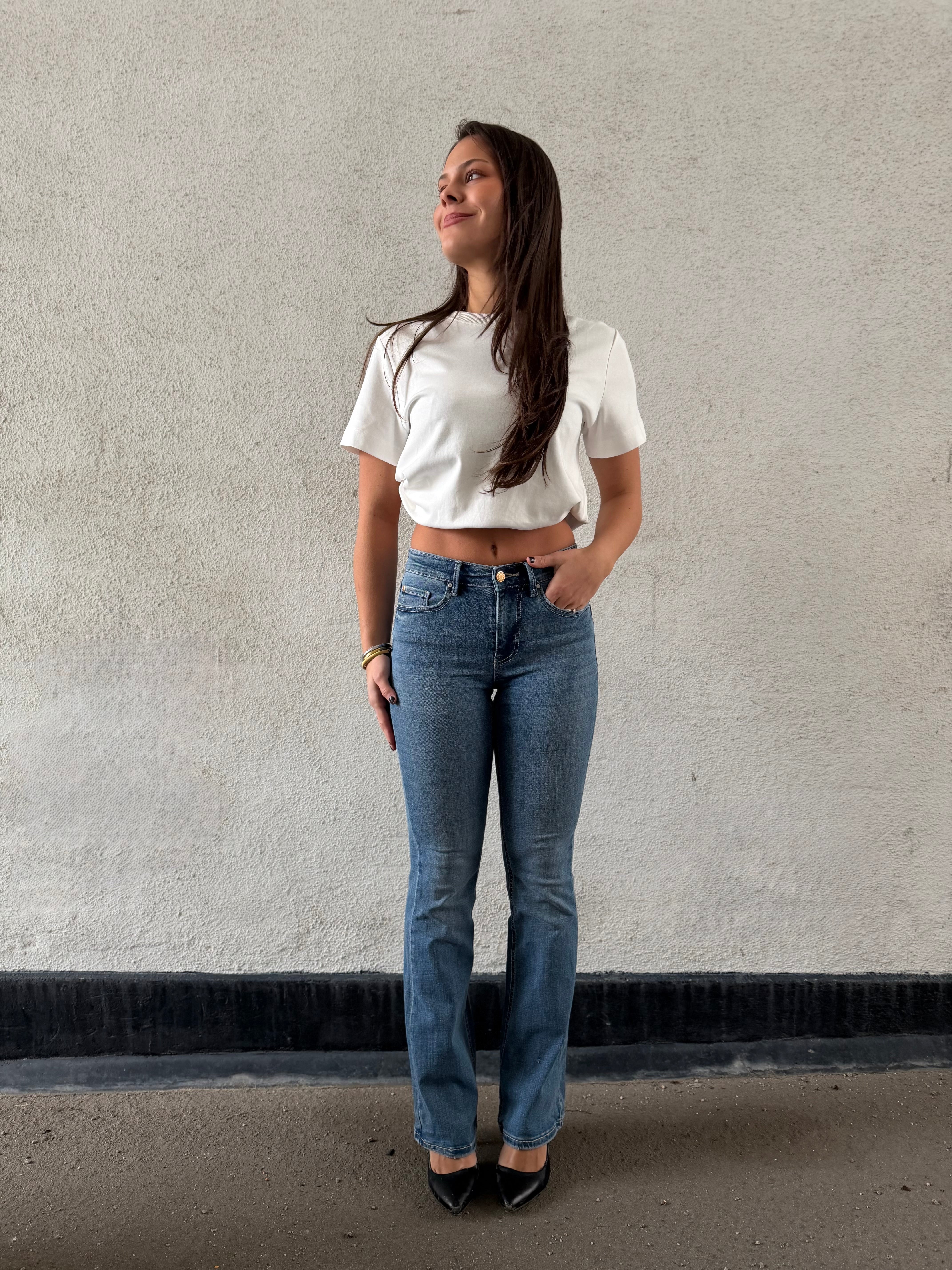 VMFLASH Jeans - Medium Blue Denim